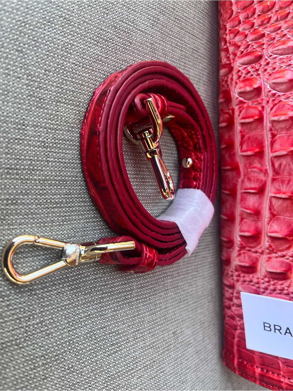 NWT Brahmin CAMI in EMBRACE Ombre Melbourne Satchel - Picture 8 of 14